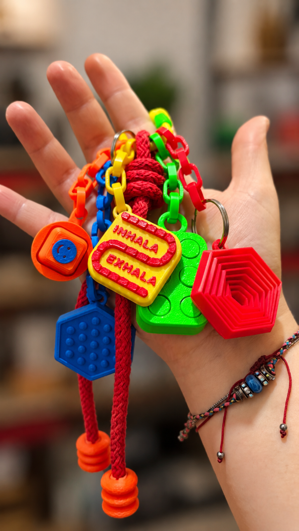 Producto - LLAVEROS CON CHARMS SENSORIALES - 3