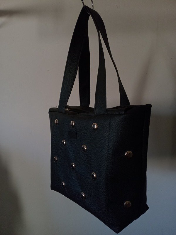 Producto - Bag Skull ecocuero con cierre