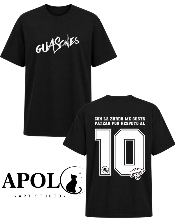 Producto - REMERA GUASONES CON LA ZURDA