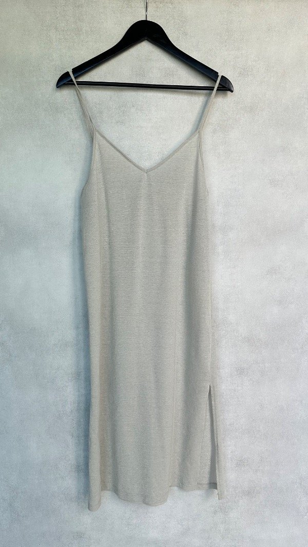 Producto - Vestido plata lurex LEE - 4