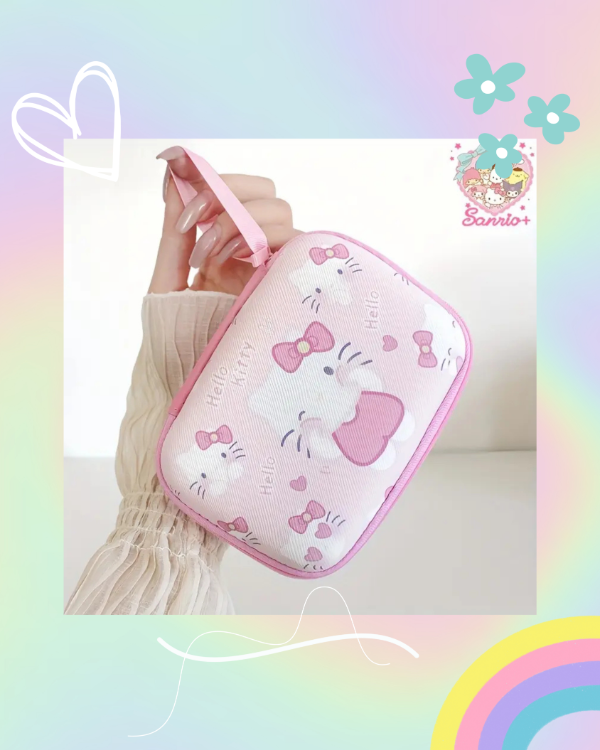 Producto - Valijita Porta Cargadores / Accesorios Kitty Cute