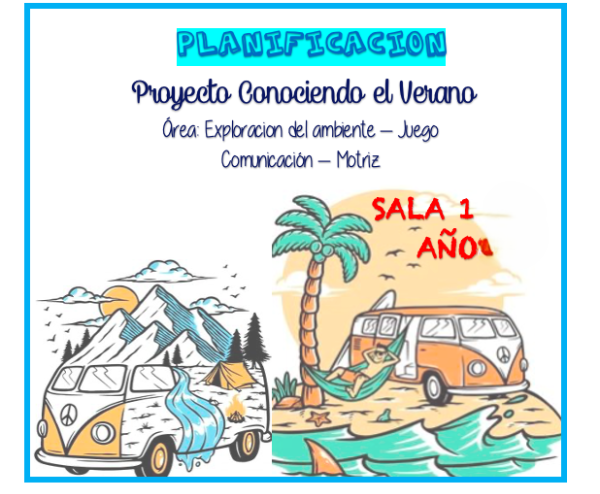 Producto - Proyecto Conociendo el Verano (Sala de 1)