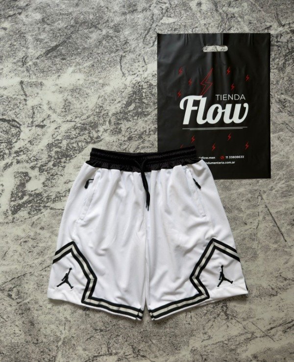 Producto - Short Jordan Diamond Full Blanco