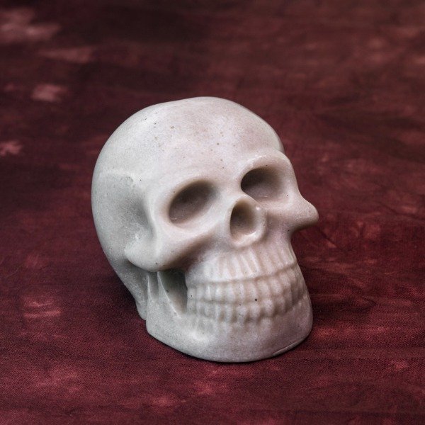 Producto - Calavera de Cuarzo Blanco