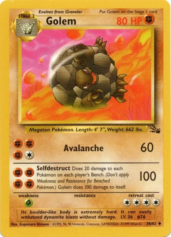 Producto - Golem (36/62) [Fossil Unlimited]