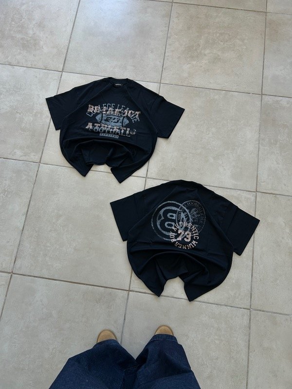 Producto - TSHIRT REGULAR SCHOOLL BLACK