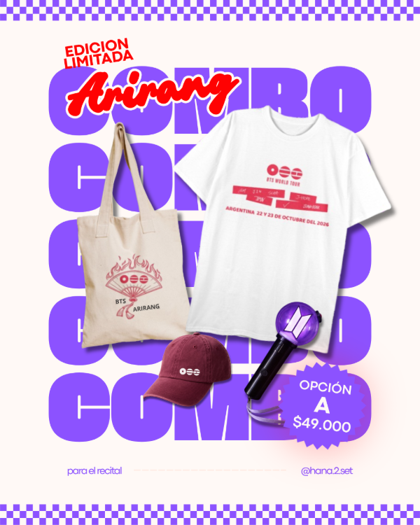 Producto - Combo ARIRANG Limitado