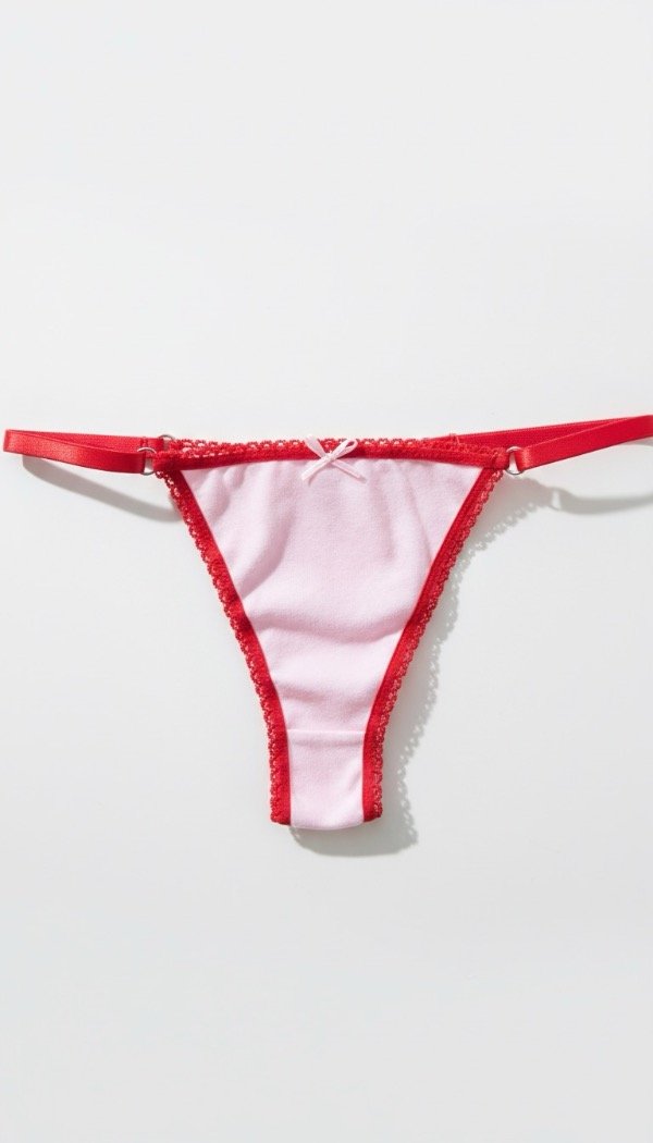 Producto - Less algodón rosa y rojo