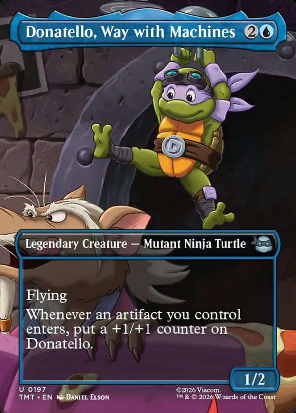 Producto - Donatello, Way with Machines #197 Borderless  Teenage Mutant Ninja Turtles