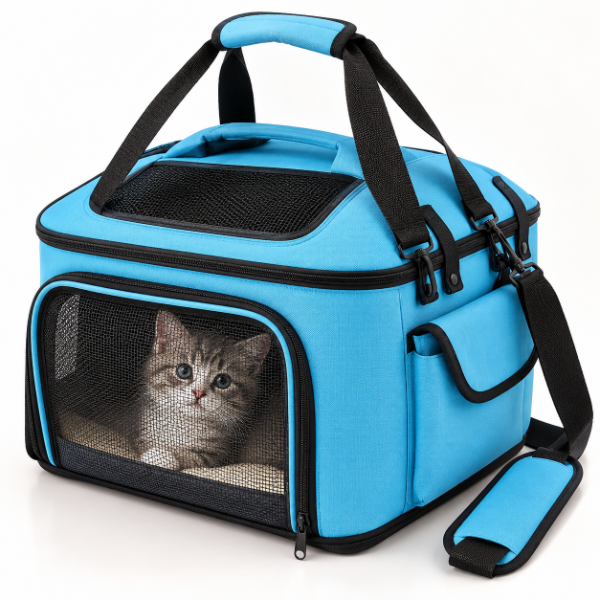 Producto - Bolso transportador para mascotas  Cómodo práctico y seguro