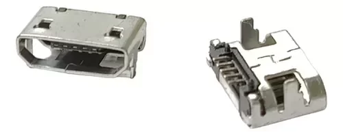 Producto - MICRO USB 2 conector hembra micro usb de 5 pines, anclaje 2 patas.