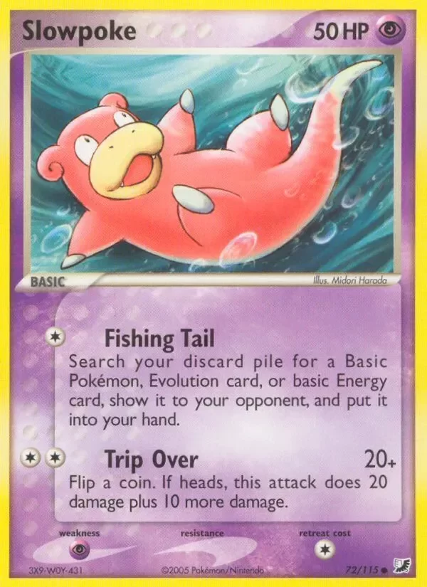 Producto - Slowpoke (72/115) [EX: Unseen Forces]