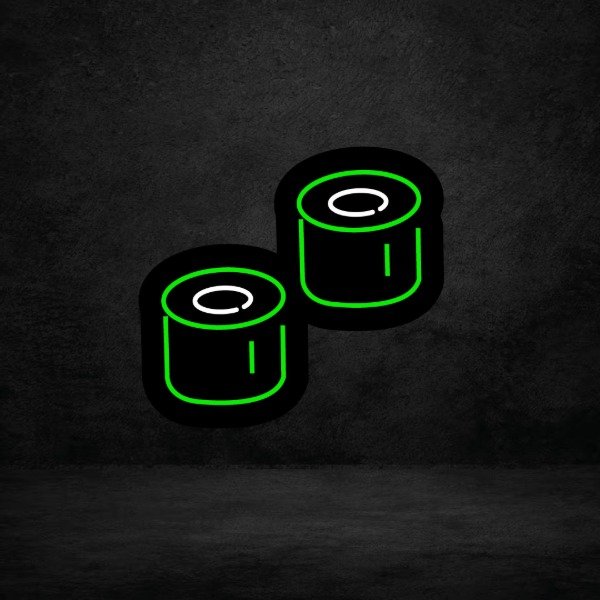 Producto - Sushi - 26x24 (MDF NEGRO)