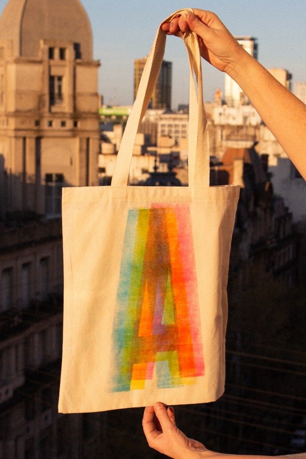 Producto - Tote bag - tres tintas