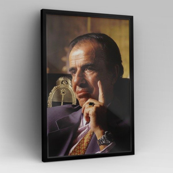 Producto - Cuadro Carlos Menem