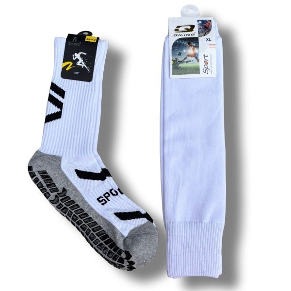 Producto - Tenis Antideslizantes + Polainas Futbol - Hombre