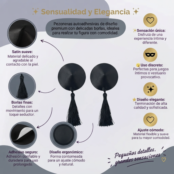 Producto - Pezoneras con Borla - 2