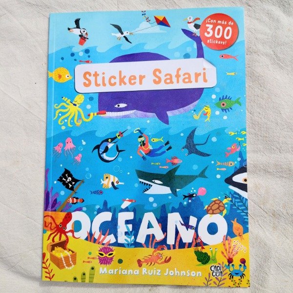Producto - Sticker safari: océano