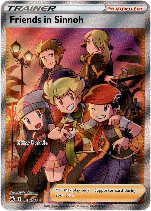 Producto - Friends in Sinnoh Full Art - 149/159 - Crown Zenith - Holo