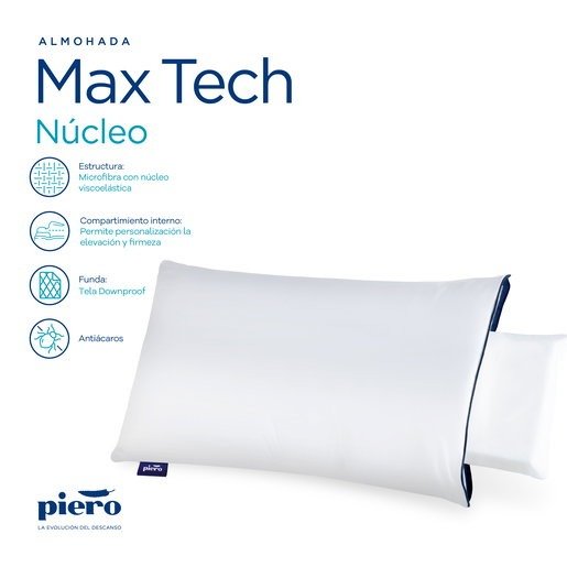 Producto - Almohada Piero Max Tech Núcleo 70x50 - 2