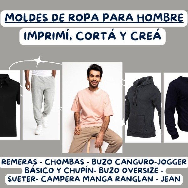 Producto - Pack de 23 Moldes de Hombre