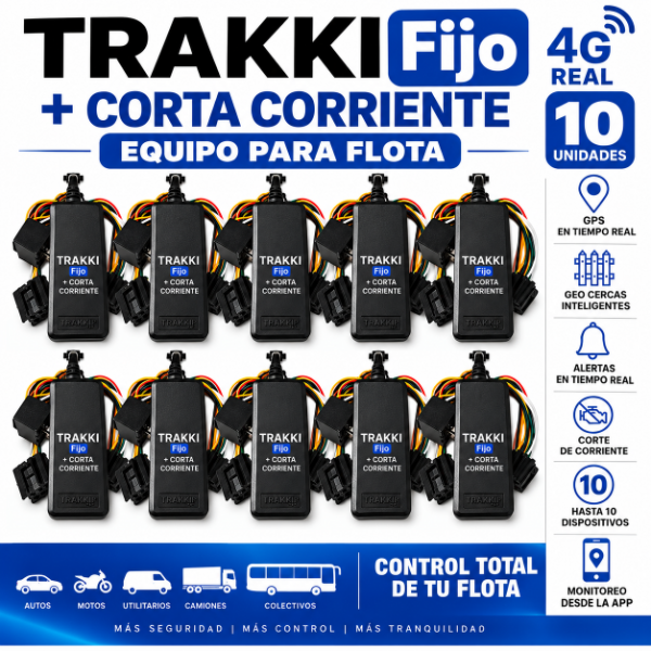 Producto - Trakki fijo+ corta corriente x 10 unidades - 0