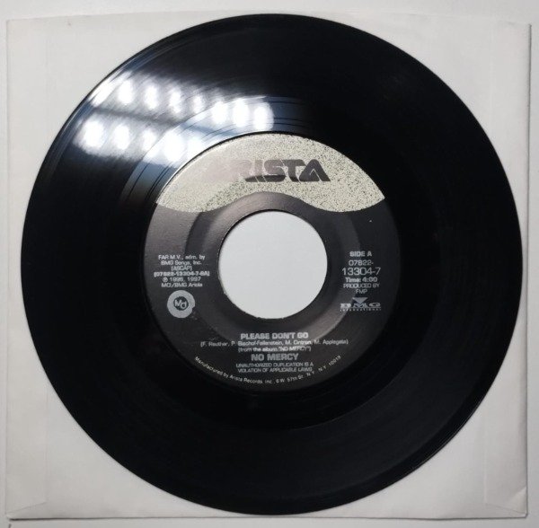 Producto - NO MERCY Please Don't Go + Where Do You Go Disco Simple 7 USA 1997