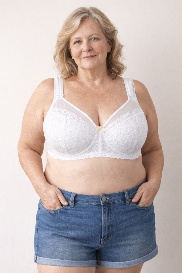 Producto - CORPIÑO RUBI BLANCO HECHO A TU MEDIDA CON Y SIN ARO