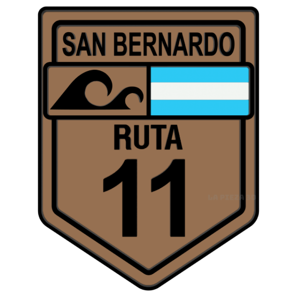 Producto - Iman Ruta 11 Ola San Bernardo Bronce