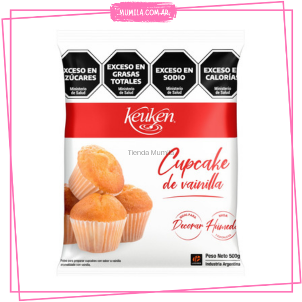 Producto - Cupcakes vainilla x500gr Keuken Lodiser
