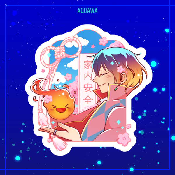 Producto - Sticker Howl Omamori