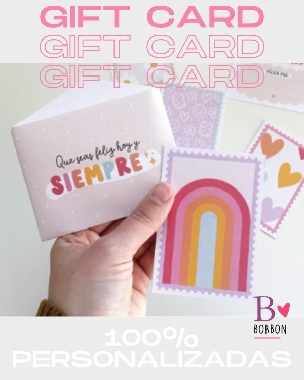 Producto - GIFT card + sobre