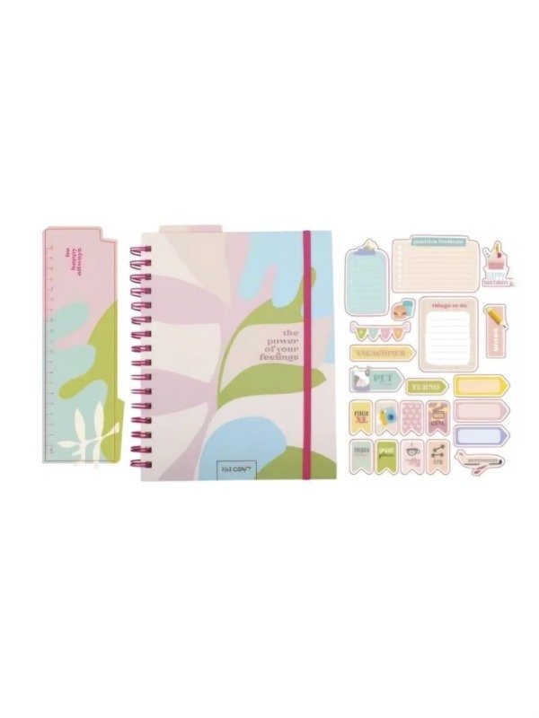 Producto - Cuaderno Anillado 150 Hojas Stickers Ibi Craft - The Power of your Feelings