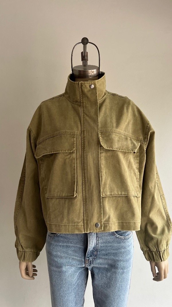 Producto - CHAQUETA PARADOX WASHED MILITAR