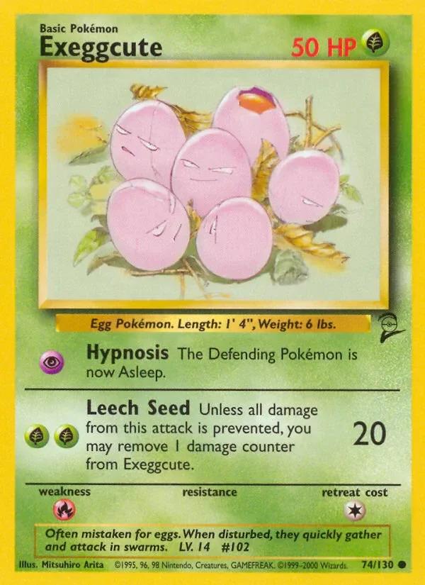 Producto - Exeggcute (74/130) [Base Set 2]