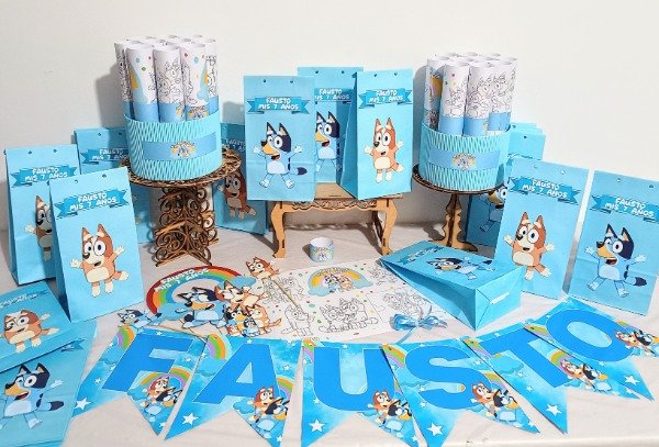 Producto - Bolsa con sticker bluey