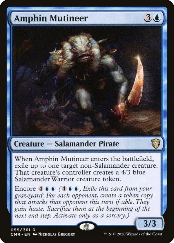 Producto - Amphin Mutineer #55  Commander Legends