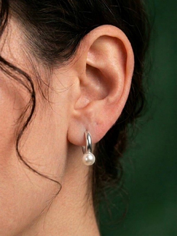 Producto - Aro Perla Acero Blanco - 0