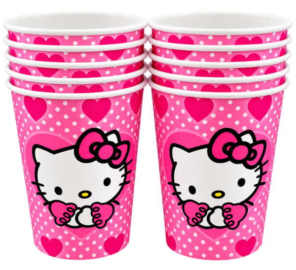 Producto - vaso descartable kitty