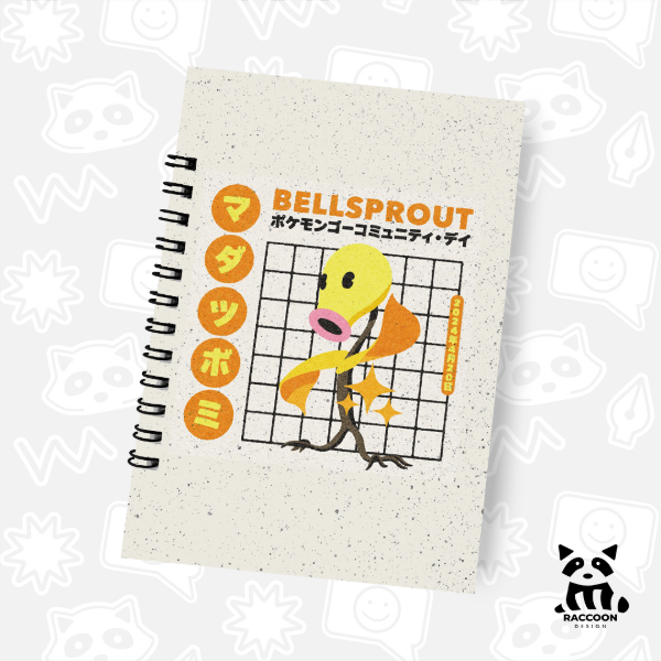Producto - Cuaderno Pokemon - Bellsprout shiny