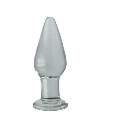 Producto - PLUG ANAL VIDRIO TRANSPARENTE