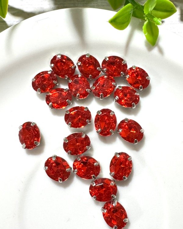 Producto - 8X10 OVAL ROJO