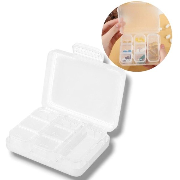 Producto - Pastillero semanal transparente