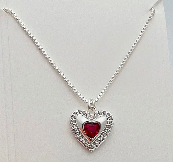 Producto - Co. Corazón con cubic rojo