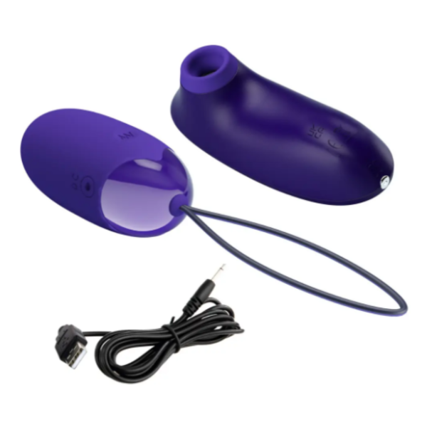 Producto - Succionador + Huevo Vibrador Pretty Love Orthus (Recargable) - 1