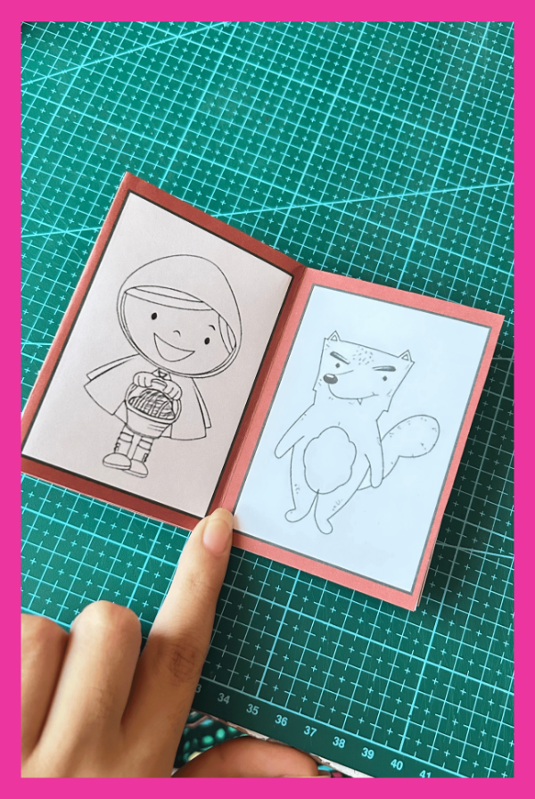Producto - Mini librito para colorear
