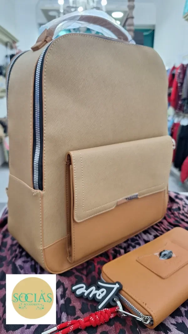 Producto - Mochila Minimalista AMAYRA Beige