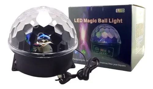 Producto - Media Esfera Audio Rítmica Magic Ball Led Multicolor Rgb