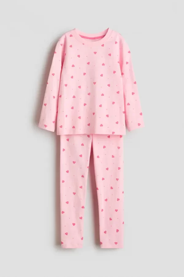 Producto - Pijama Hyam corazones rosas