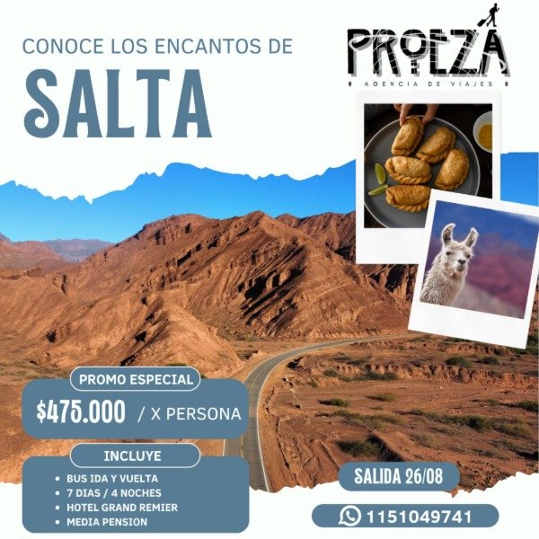Producto - Salta en Agosto